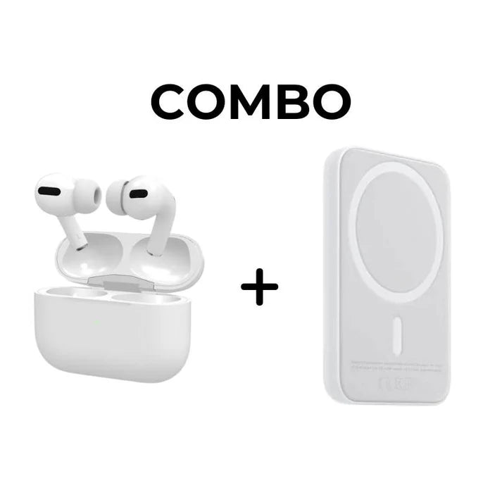 AIRPODS PRO 2ND GEN + MAGSAFE POWERBANK 10000 MAH - 1 YEAR WARRANTY
