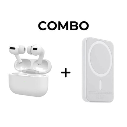 AIRPODS PRO 2ND GEN + MAGSAFE POWERBANK 10000 MAH - 1 YEAR WARRANTY