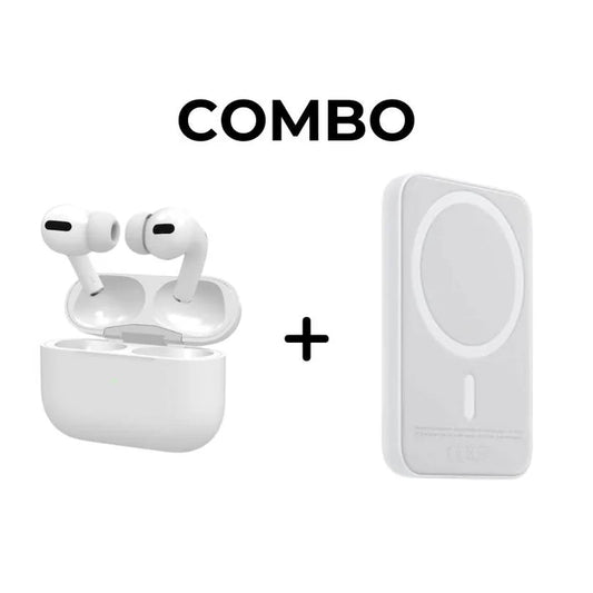 AIRPODS PRO 2ND GEN + MAGSAFE POWERBANK 10000 MAH - 1 YEAR WARRANTY